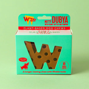Pack of peanut long lasting Dubya dog chews